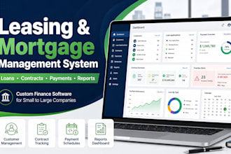 develop a loan, leasing, and mortgage management software