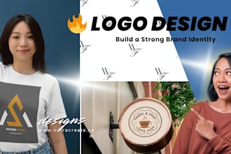 design unique minimalist logo for brand identity