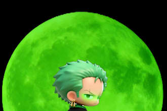 make a 3d chibi animation image