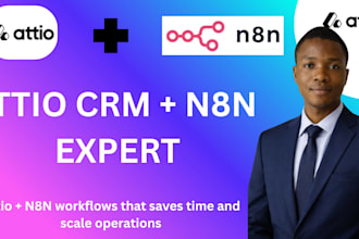 build powerful attio CRM and n8n automations to scale your business fast