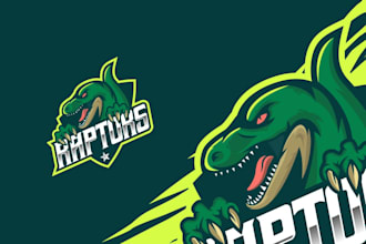 design professional creative raptor logo
