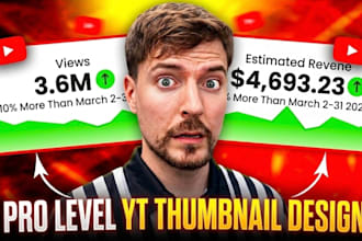 professional yt thumbnail designs increase clicks