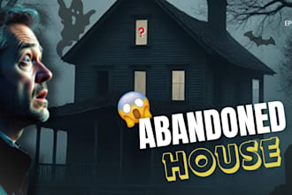 design horror youtube thumbnail that gets clicks