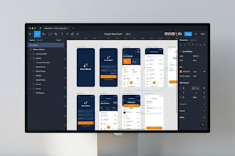 design UI UX in figma professionally