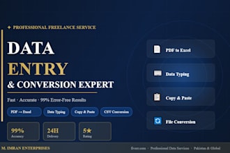 do fast accurate and error free data entry