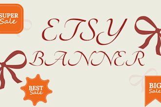 design etsy banner for you