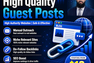 do niche relevant blogger outreach and guest posting