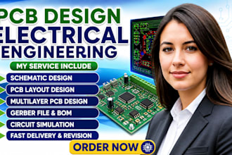 do pcb design, electronics engineering and pcb reverse engineering