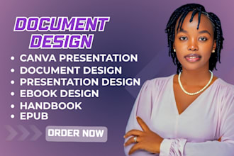 format document design professional handbook ebooks workbook canva presentation