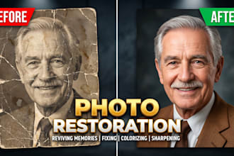 do restore, colorize, and repair your old damaged photos