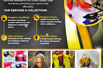 design luxury brand and social media visuals