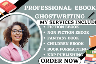 be ghost book writer kdp book writer children ebook fantasy ebook writer fiction