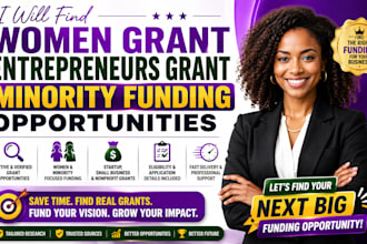 find women grant entrepreneurs grant minority funding opportunities