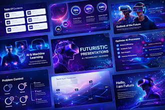 design powerpoint presentation and pitch deck