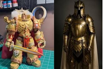 create 3d printable cosplay weapons masks helmet armor stl file