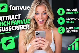 attract rich fanvue subscriber fanvue promotion boost income ai fanvue promotion