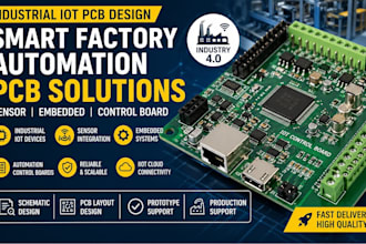 build industrial iot pcb smart factory automation sensor embedded control board