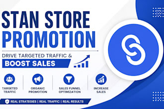 do organic stan store promotion stan store marketing stan store digital products