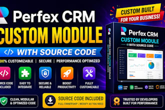 built perfex CRM custom module with source code