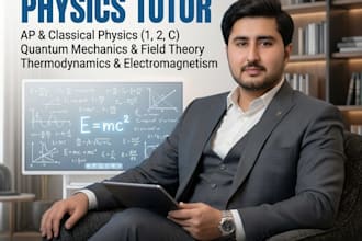 be your expert physics tutor for ap physics, quantum, and classical mechanics