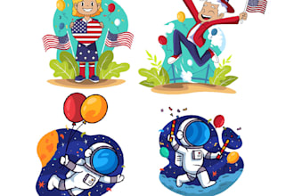 create mascot and character vector illustration