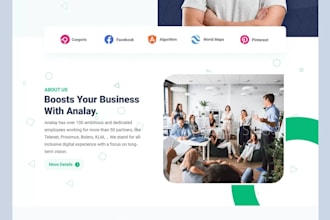 design a modern website for interior designers