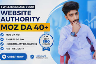 ahrefs dr 80 majestic tf 30 moz da 40 guaranteed