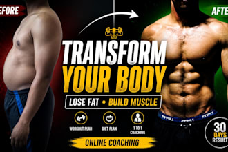 transform you into your dream physique with expert coaching