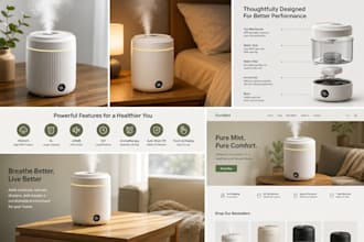 design photo realistic 3d product images, infographics, and shopify store images