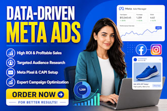 be your facebook ads specialist for e commerce and meta ads