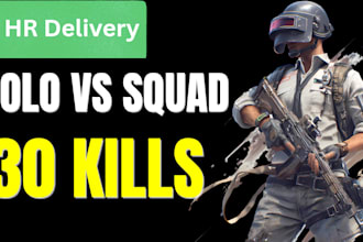 design viral gaming youtube thumbnail for bgmi free fire