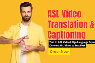 do asl sign language translation, asl video to text, text to asl video