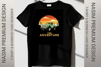 design unique tshirt design for your brand