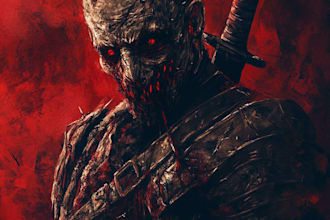 do horror character design