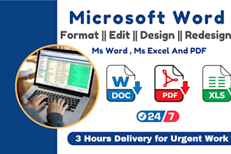 create ms word template, format microsoft word document and letterhead