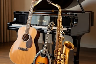 create custom instrumental music with real acoustic instruments