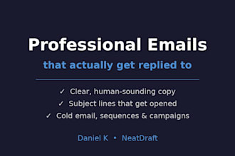 write cold emails and email sequences that convert