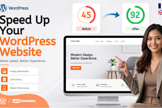 speed up your wordpress or woocommerce website