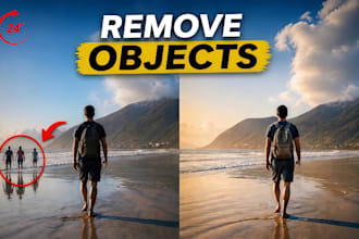remove unwanted objects and people from your photos professionally