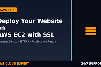 deploy your website on AWS ec2 with domain and SSL