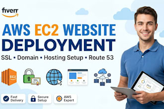 deploy your website on AWS ec2 with SSL and domain setup