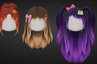 create optimized roblox ugc items, hair, and accessories