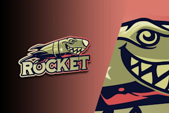 do modern creative high quality rocket logo design