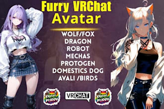 do furry nsfw, 3d anime vtuber, vrchat anime avatar, vrc nsfw avatar, obs studio