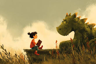 children book illustration and children book illustration