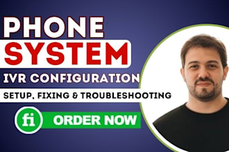 do company phone system, professional IVR prompts, voicemail  on hold, voip
