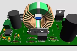 design power electronics circuit, smps, dc dc buck boost converter, and inverter