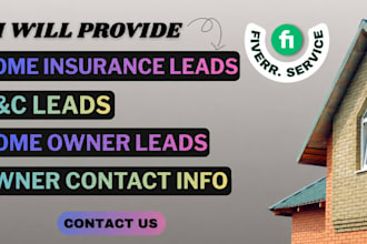 provide home owner and home insurance leads
