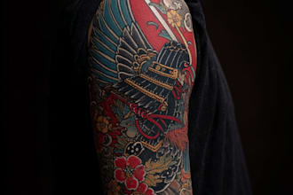 desing professional japanese tattoo