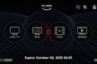 rebrand premium iptv android and ios apps with modern UI UX redesign